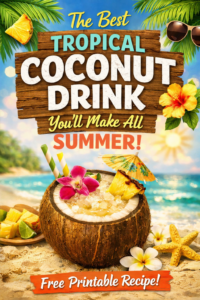 Coconut Sunset Paradise Punch