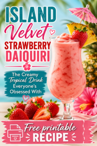 Island Velvet Strawberry Daiquiri