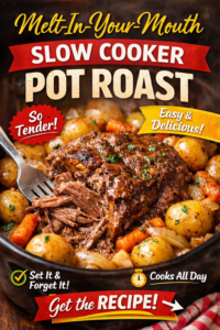 Melt In Your Mouth Slow Cooker Pot Roast